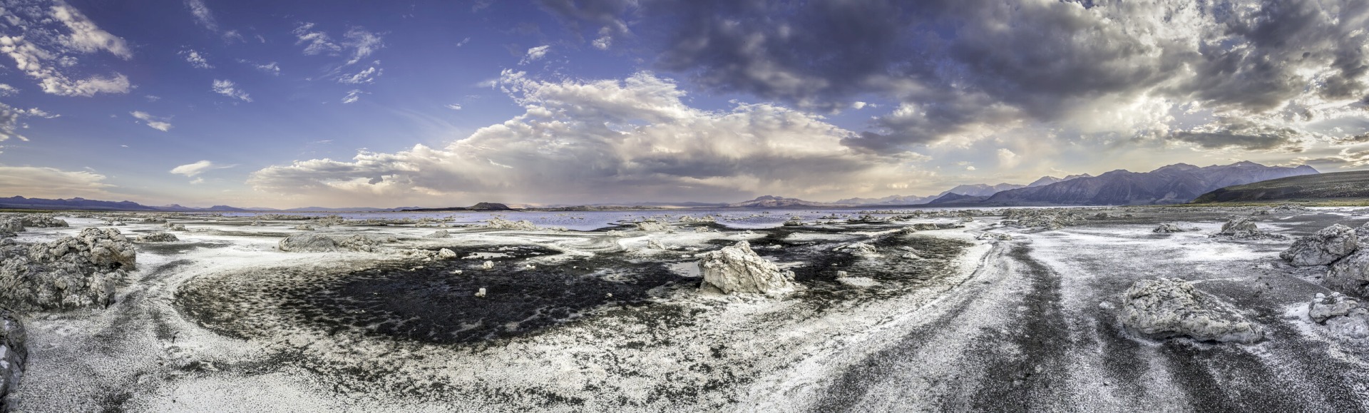 Black Point Saltscape - Black Point at Mono Lake BLM