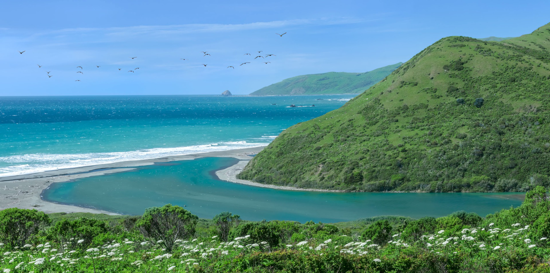 The Mighty Mattole River Outlet