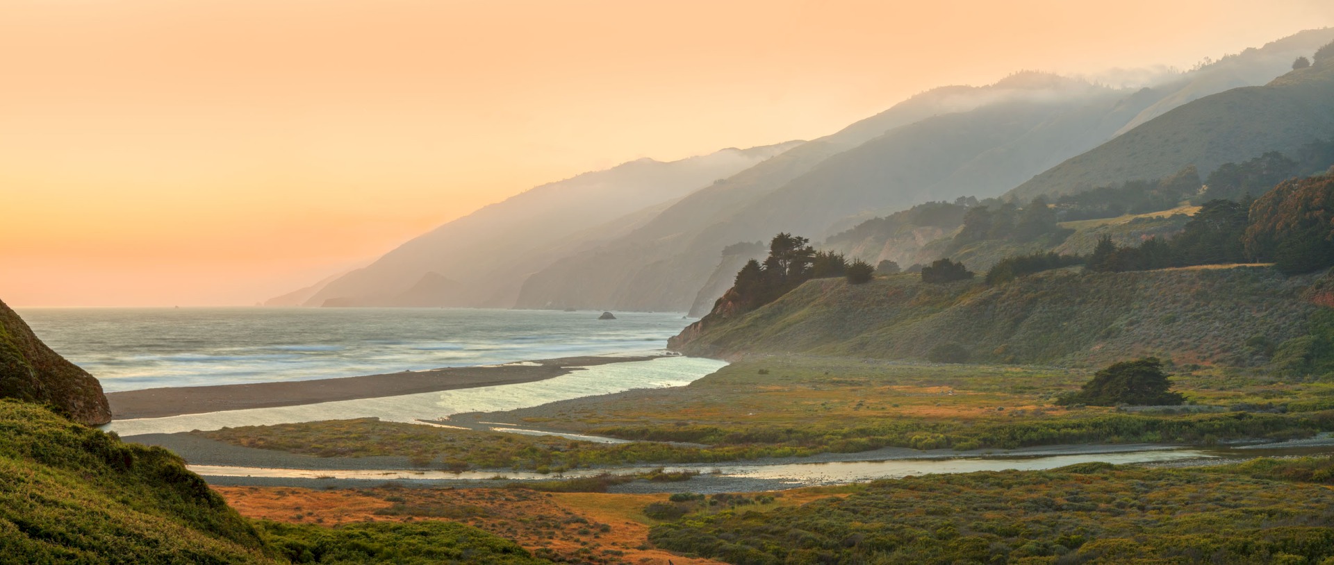 Sunset Slough - San Carpoforo Creek