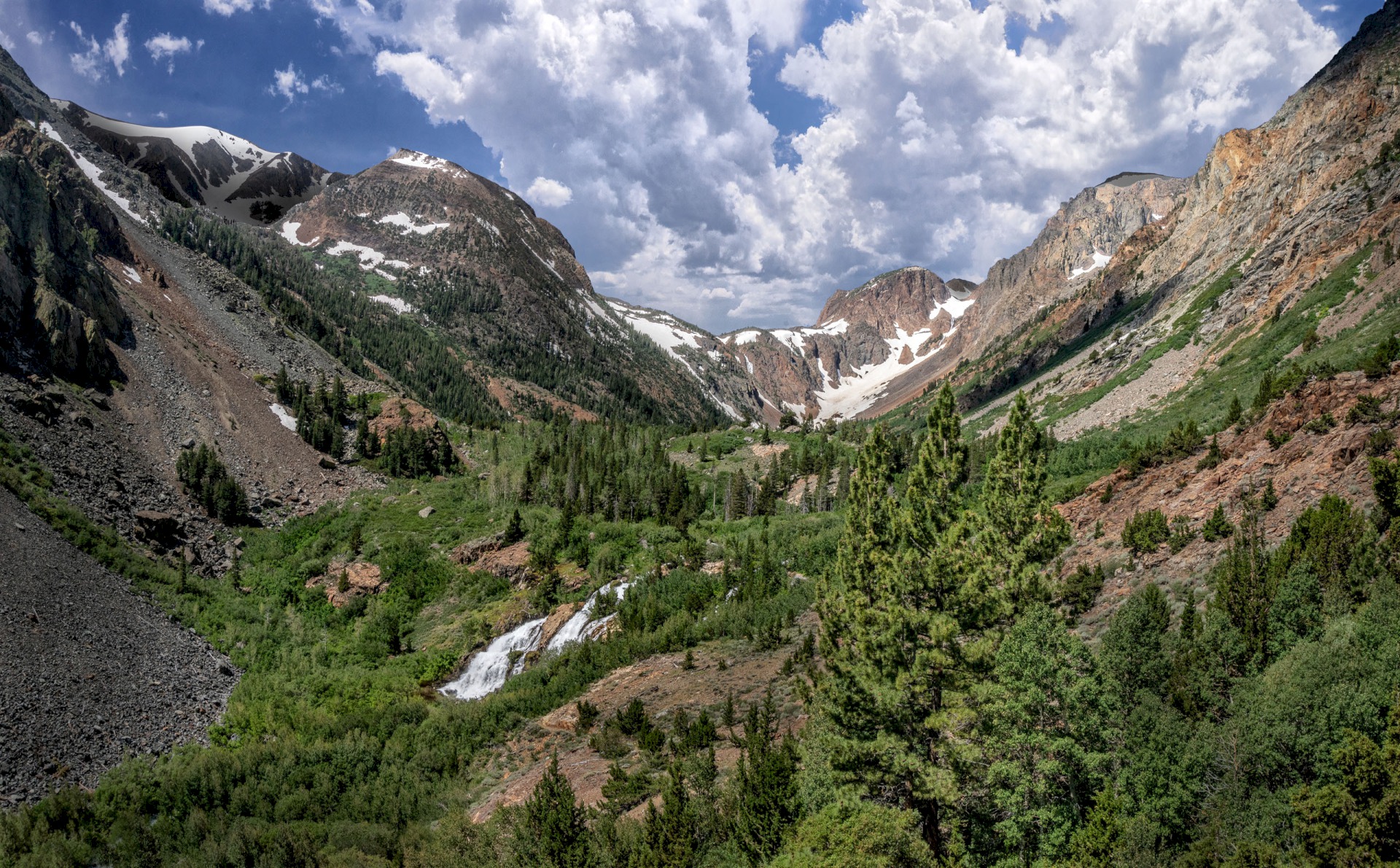 Lundy Canyon Falls - Inyo National Forest