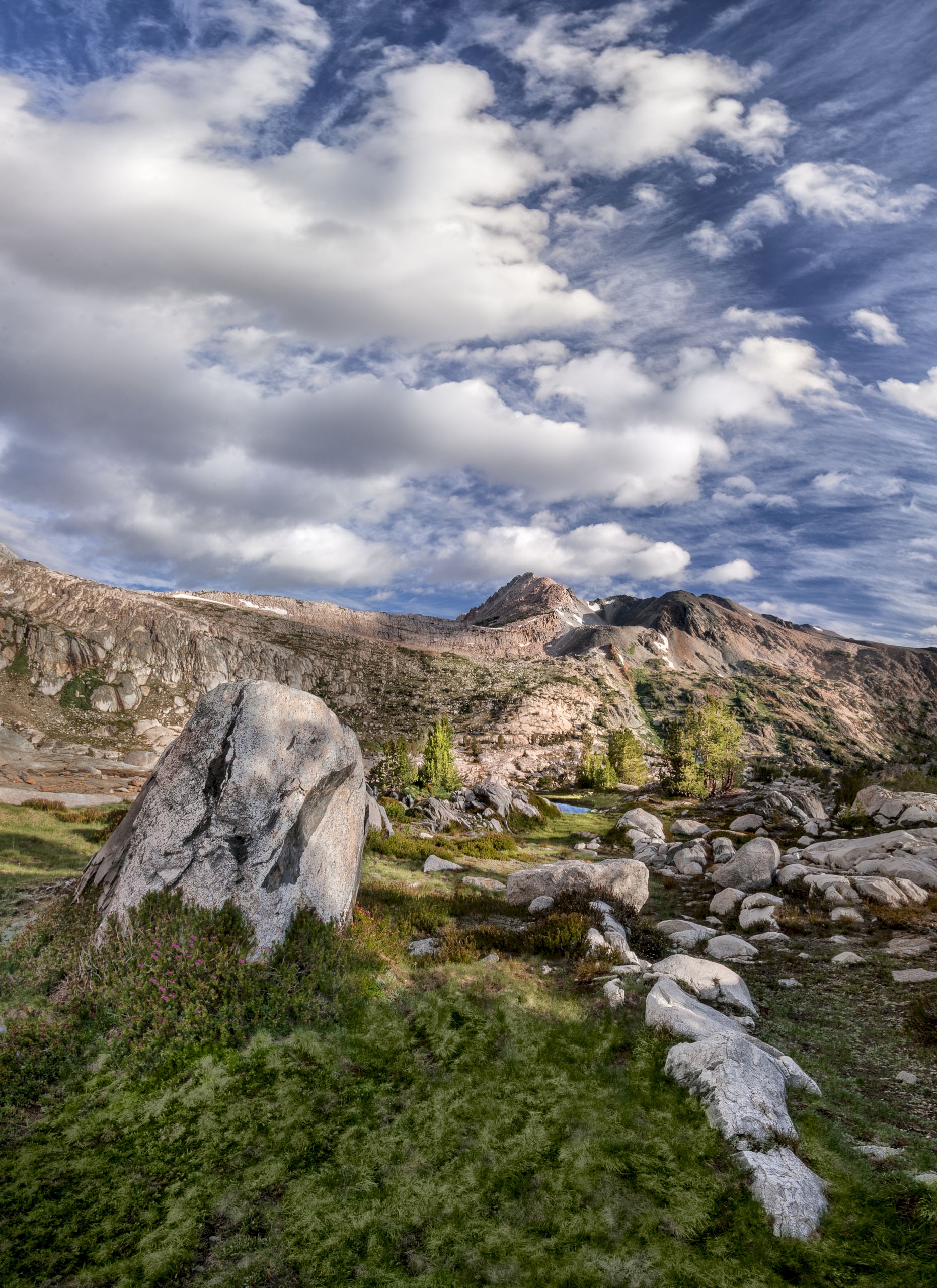 Rocks and Clouds... - 20 lakes Basin - Hoover Wilderness
