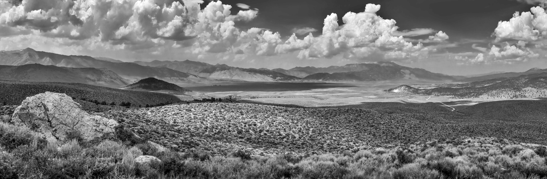 Green Lake Road Overlook Boulder - Green Creek Road BLM