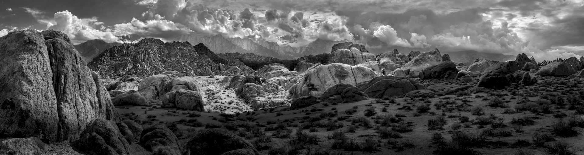 Alabama Hills Panorama - Alabama Hills BLM