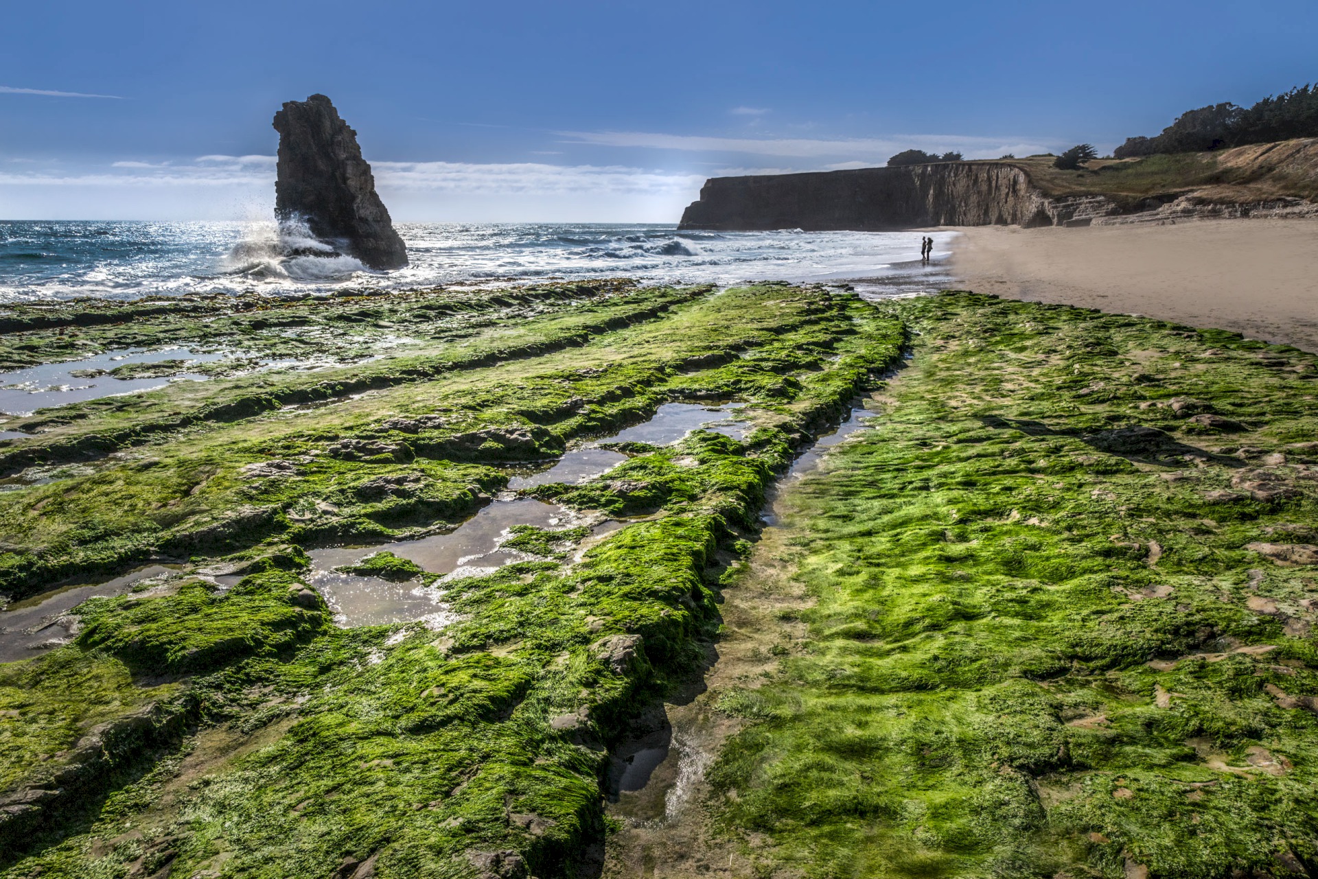 Walking on the Beach