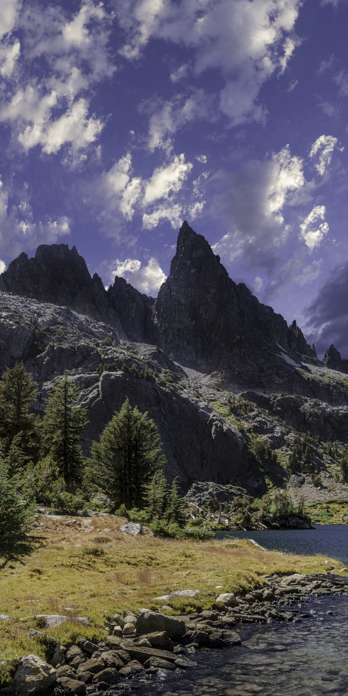 Clyde Mineret Sunset - Ansel Adams Wilderness