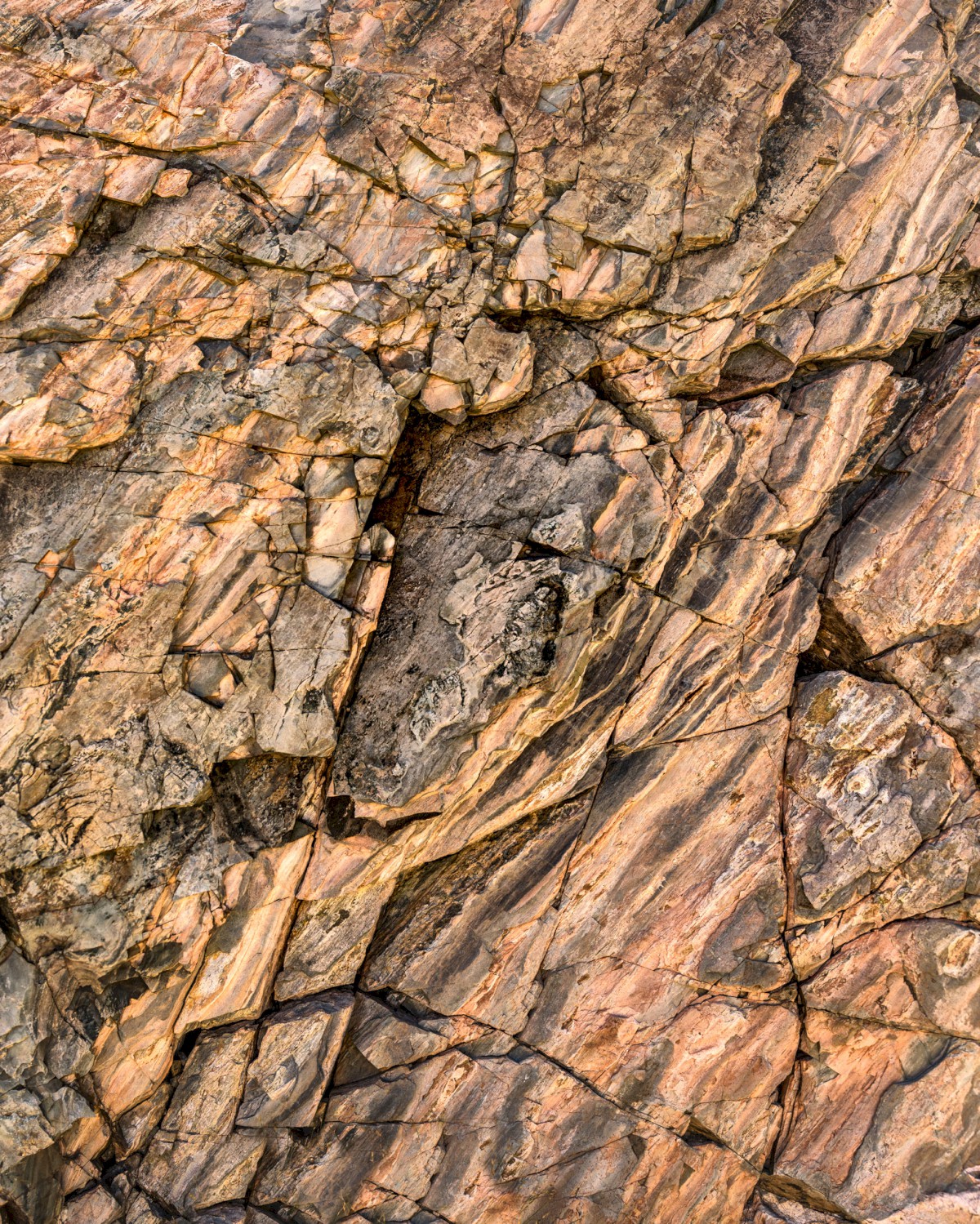 20 Lakes Rock Face - 20 Lakes Basin